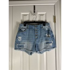 KanCan Womens Denim Shorts Size 13/30